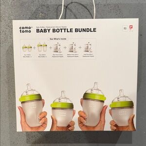 Como Tomo- Baby Bottle Bundle - Green